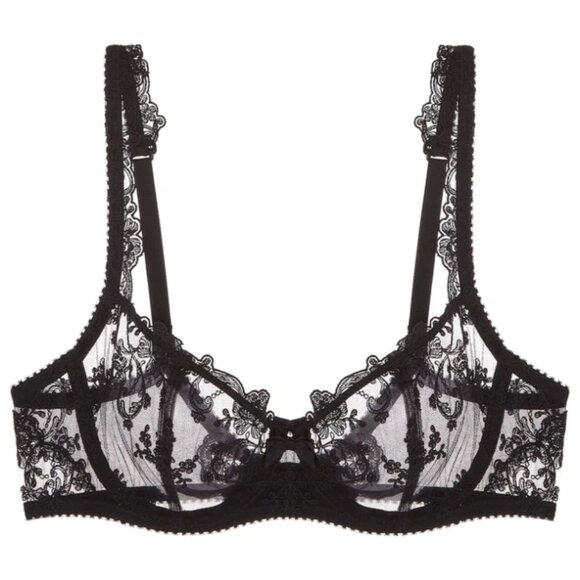 Brand New JOURNELLE Embroidered Balconette Bra - Picture 8 of 16